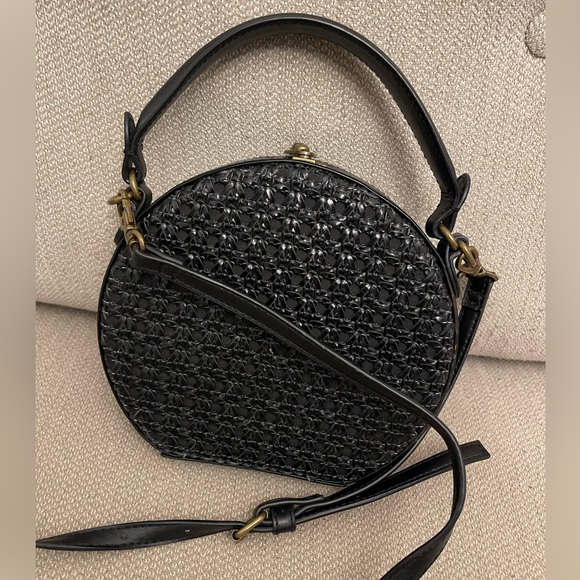 Anthropologie Serena Woven Circle Bag - Picture 3 of 6